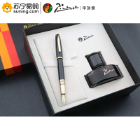 毕加索(PICASSO) 礼盒套装美工笔918 黑色金夹 钢笔+墨水