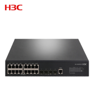 华三 H3C S5016PV3-EI 16口全千兆二层WEB网管企业级网络交换机