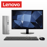联想(Lenovo)天逸 510S 台式电脑套机 i3-9100/8G/1T+120固态/Win10/配21.5显示器