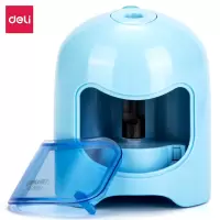 得力0501电动卷笔刀自动削笔器削笔机学生转笔刀刨笔铅笔刀削笔刀