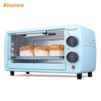 科顺(Kesun)TO-129 电烤箱 家用迷你小型9L 入门级烘焙 可调温定时 清新蓝