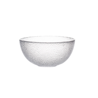 富可(FOKO) 大号磨沙酱碗10×10×10cm 320ml 热熔手工艺术玻璃
