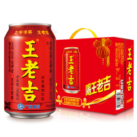 王老吉凉茶植物饮料夏季王老吉310ml*12罐怕上火喝王老吉（一箱装）