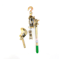 多功能棘轮紧线收紧器 双钩拉紧器钢丝绳牵引器 电力电工紧线钳2T 1套