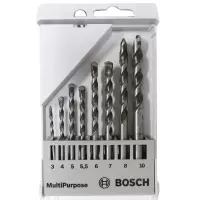 博世(BOSCH) 多功能钻头套装( 8支装)木材/金属/石材/瓷砖