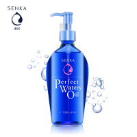 资生堂珊珂(SENKA)绵润水感卸妆油230ml(日本进口原洗颜专科卸妆液/深层清洁/男女适用) 2只