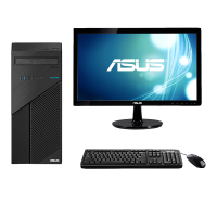 华硕D324MT I5 7400 8G 1T 2G显卡 win10 21.5显示器