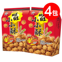 旺旺小小酥200g黑胡椒味*4袋 零食礼物小吃休闲食品