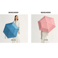 蕉下(bananaunder) 小黑伞AIR三折系列 爵士蓝、水柿粉