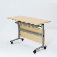 折叠多功能可移动会议桌培训桌140cm*50cm*75cm