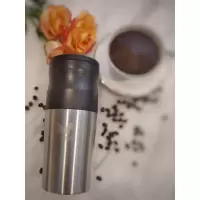 咖啡旅行者(COFFEETRAVELLER) 咖啡旅行者(便携咖啡机)单台装 亮银色