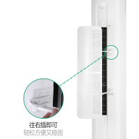柜机柜式立式空调挡风板防直吹圆柱空调遮风板导风板挡板通用 96cm