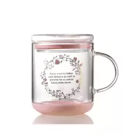 so.home C918-35玉竹耐热玻璃桌面杯350ml