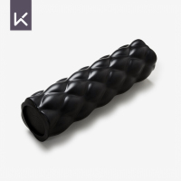 Keep 泡沫滚轴 泡沫轴瑜伽柱实心 肌肉放松健身按摩 高密度EVA 黑色 (单位:个)