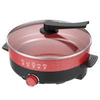 [精选] 利仁(Liven) 电热锅 LPHG-2 家用电火锅 电热锅4.5L(约3-5人) 多用途电煮锅