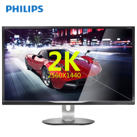 飞利浦(Philips) 328B6QJEB/93 31.5英寸 2K高清 不闪屏 广色域设计 升降旋转液晶显示器