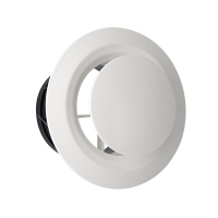 爱美信(AMX)天花板可调式圆形进出风口 排气扇排风扇换气扇厨房卫生间 管道风机管道配件 6寸