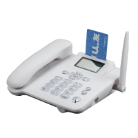 得实插大卡无绳电话机(白色/支持移动联通卡)LD8000(3)A