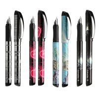 施耐德(schneider)美丽系列双笔头礼盒套装学生用练字钢笔+宝珠笔 JS