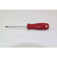 力易得 塑柄中孔花型螺丝批T15*100mm E6083