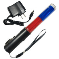 丛林狐 JUI-06 多功能交通道路指挥棒 安全指挥棒 演唱会闪光指挥棒 发光荧光棒 红蓝双色 充电款