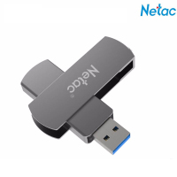 朗科(Netac)U681 高速360旋转车载金属U盘/ 加密闪存盘64G USB3.0