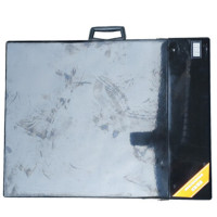 丛林狐 LOU-06 阻车路障 手拉自动遥控破胎器扎胎器阻车钉便携式阻车器金属箱8米黑色全自动遥控款