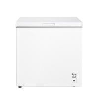 美的华凌白色 卧式冰柜 203L 816*550*850mm