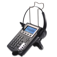 北恩(HION)S320P IP电话机耳麦呼叫中心话务员客服网络电话机 黑色 (单位:台))