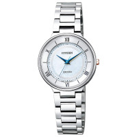 EX2090-57A西铁城光能蓝宝石钛合金男女对表