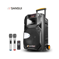 山水 SANSUI SS1-12 音响 带无线麦克风扩音器