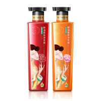 百雀羚 三生花洗护套装 精油香氛洗发露500ml+滋养修护精华素500ml组合装