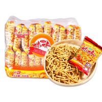 咪 虾条 虾味 怀旧好吃膨化零食大礼包 网红休闲小点心糕点(18g*20包)360g/袋