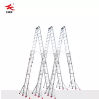 华峰梯 双升降梯(铆钉式) ZST-4.0 闭合长度(mm):2170 展开长度(mm):3500