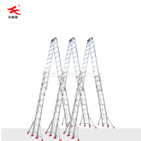 华峰梯 双升降梯(铆钉式) ZST-8.0 闭合长度(mm):4170 展开长度(mm):7300