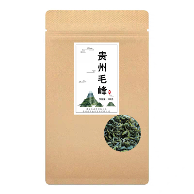 [818专属单品]贵天下 贵州绿茶毛峰 100克 雨前绿茶