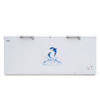 澳柯玛（AUCMA）560升大容量冷柜 商用冰柜单温冷藏冷冻双门卧式大冷柜家电BC/BD-560H