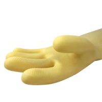 谋福 (CNMF)9900加厚橡胶工业加长耐酸碱手套(计价单位:双)黄色