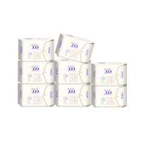 555卫生巾女姨妈巾夜用290mm+360mm组合装整箱8包60片