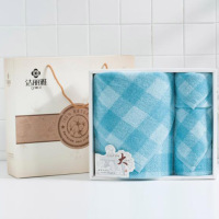 洁丽雅(grace)格调生活-6 浴巾毛巾面巾礼盒套装 三条装