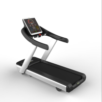 DHZFITNESS X-8400A 跑步机 加长表头跑步机[LED配触摸按键台湾变频器]