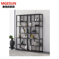 麦格尚 置物架MGS-GNW73G0802 茶架 简约现代置物架 屏风隔断展示柜书架 置物架 Z