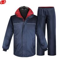 谋福 （CNMF）8014 4XL双层雨衣雨裤套装（计价单位：套）蓝色