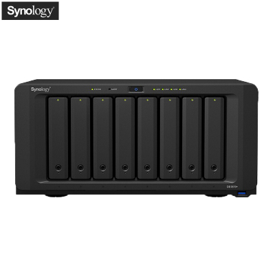 群晖(Synology)DS1819+ 8盘位NAS网络存储服务器 (含一块8T希捷硬盘)