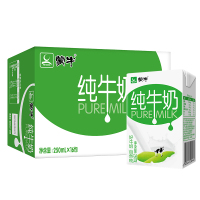 蒙牛 纯牛奶 PURE MILK 250ml*16 组合装(未添加糖)