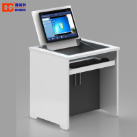 德诚和(DCH)手动翻转电脑桌(不含显示器) 800W*600D*760Hmm单人位/DCH-DNZ002