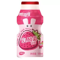 尚可诗 乳酸菌饮品(草莓味)100ml*4瓶/组 10组/箱
