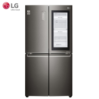 LG F678SB75B 671升大容量门中门透视窗变频多门冰箱 速冻恒温 过滤系统 风冷无霜