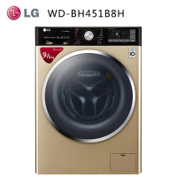 LG WD-BH451B8H 大容量9公斤全自动洗干一体变频洗衣机 烘干5公斤 一级能效 多样烘干 DD变频直驱电机