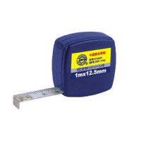 长城精工 04系列黑色方型壳公英制无扣礼品卷尺 GW-104